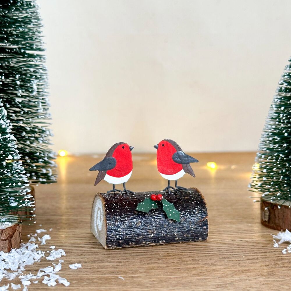 Yule Log Robin