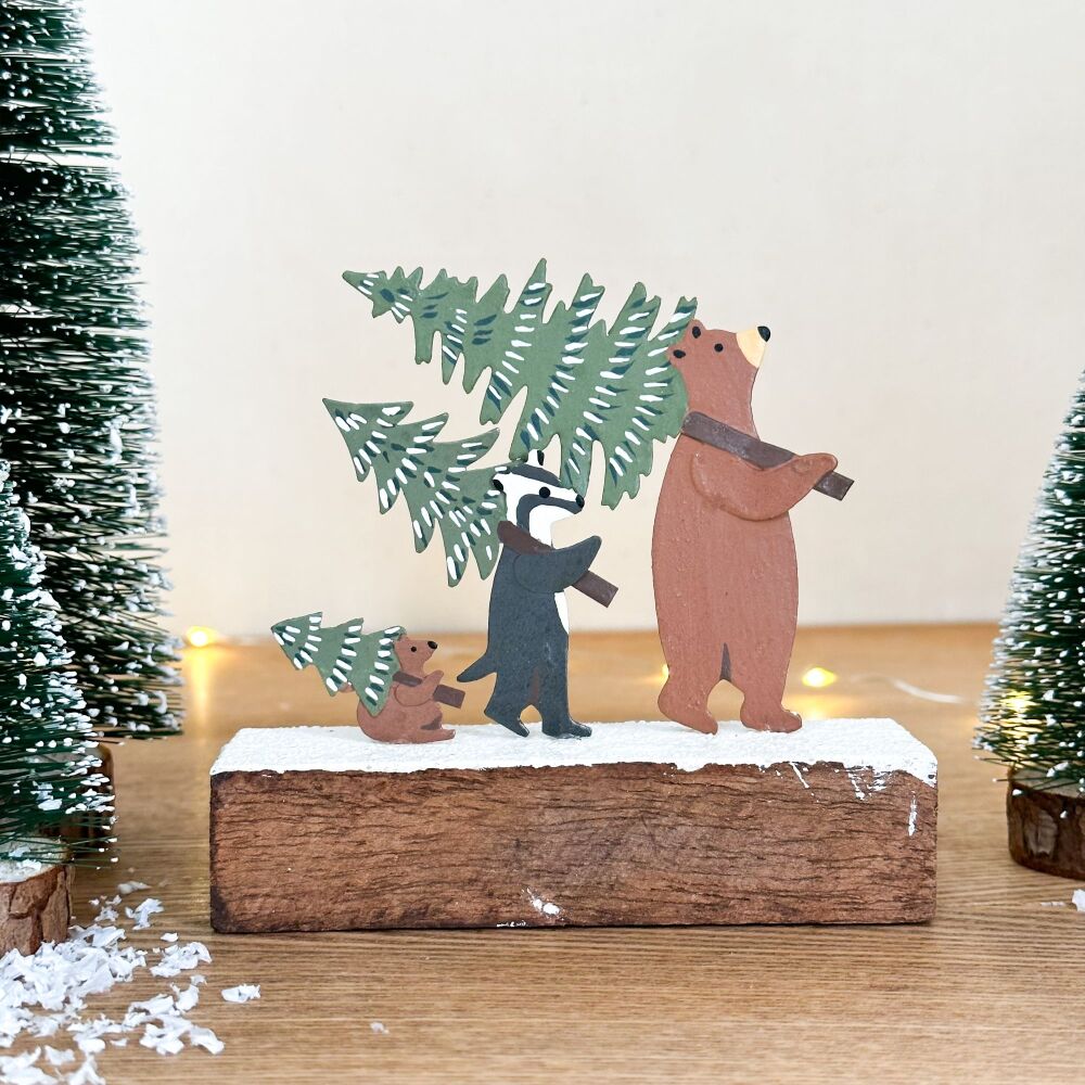 Christmas Bear Family