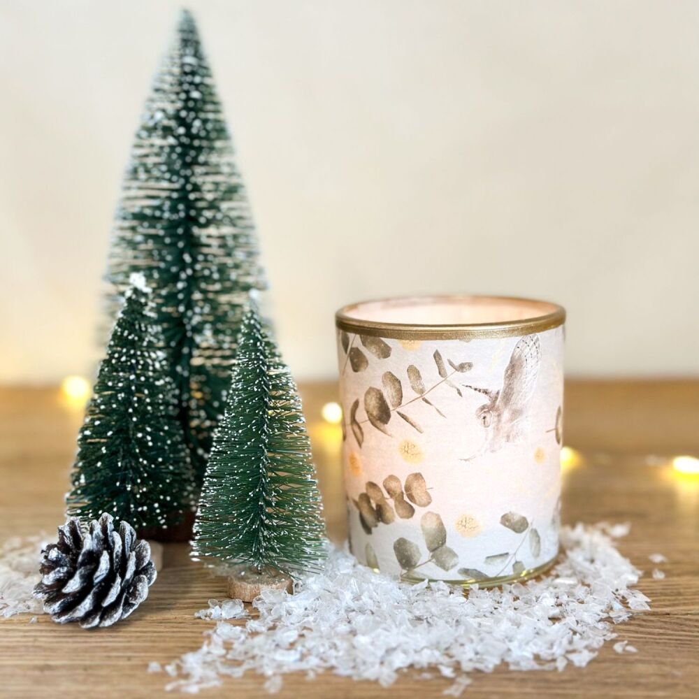 Candle Pot - Barn Owl