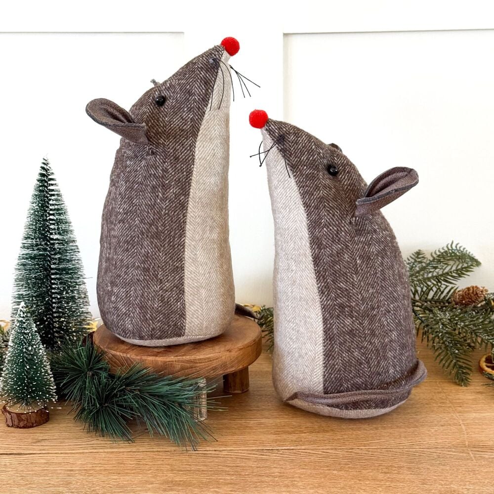 Rudolf - The Mouse Doorstop
