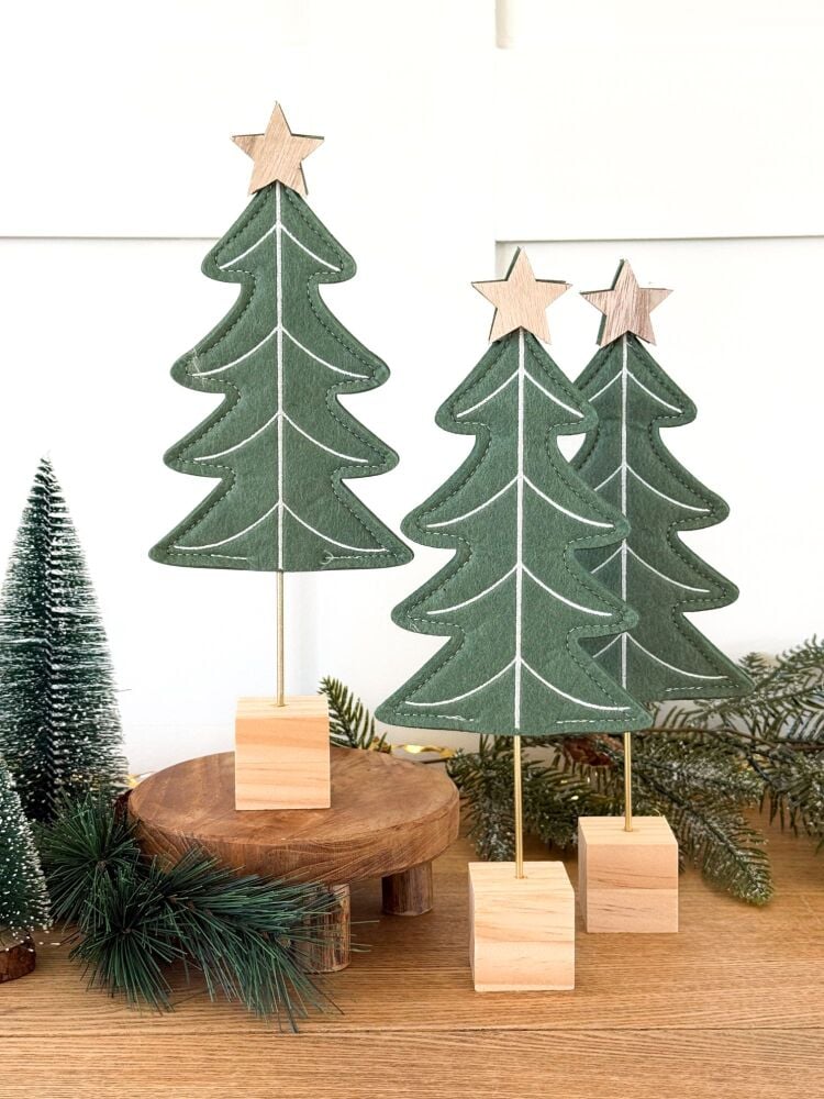 Felt Christmas Tree - Green