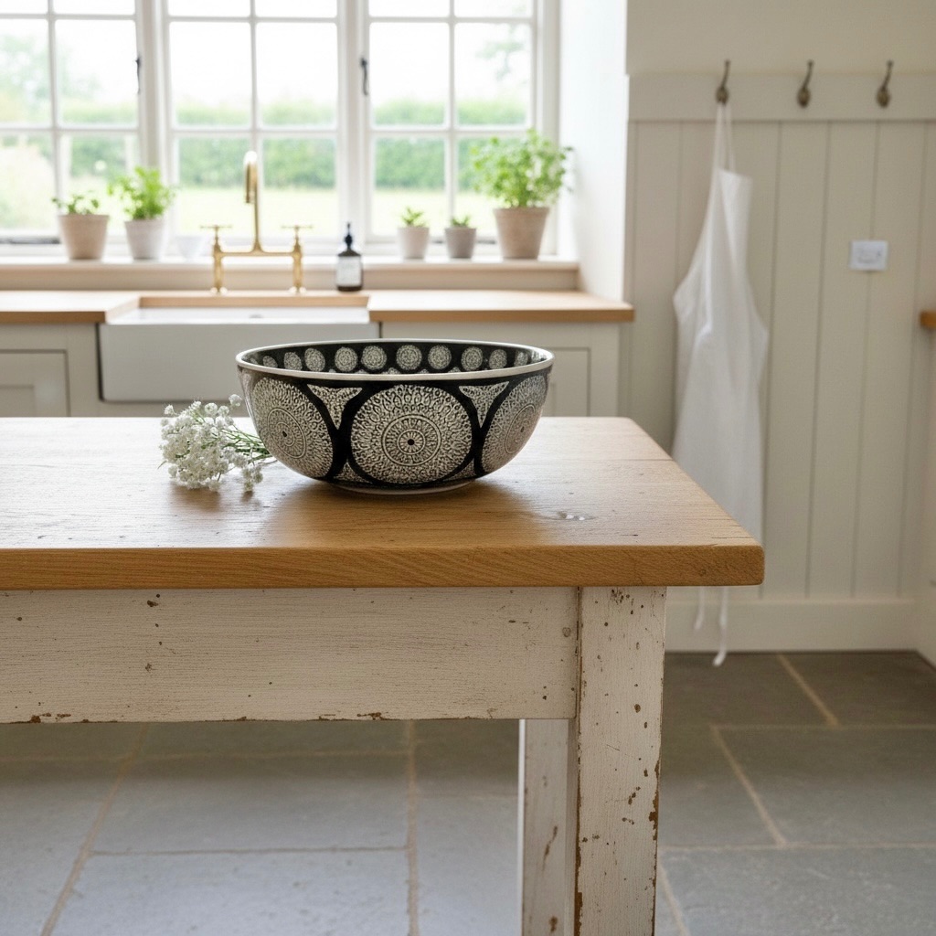 Aztec - Large Ceramic Bowl