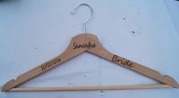 Personalised clothes hanger