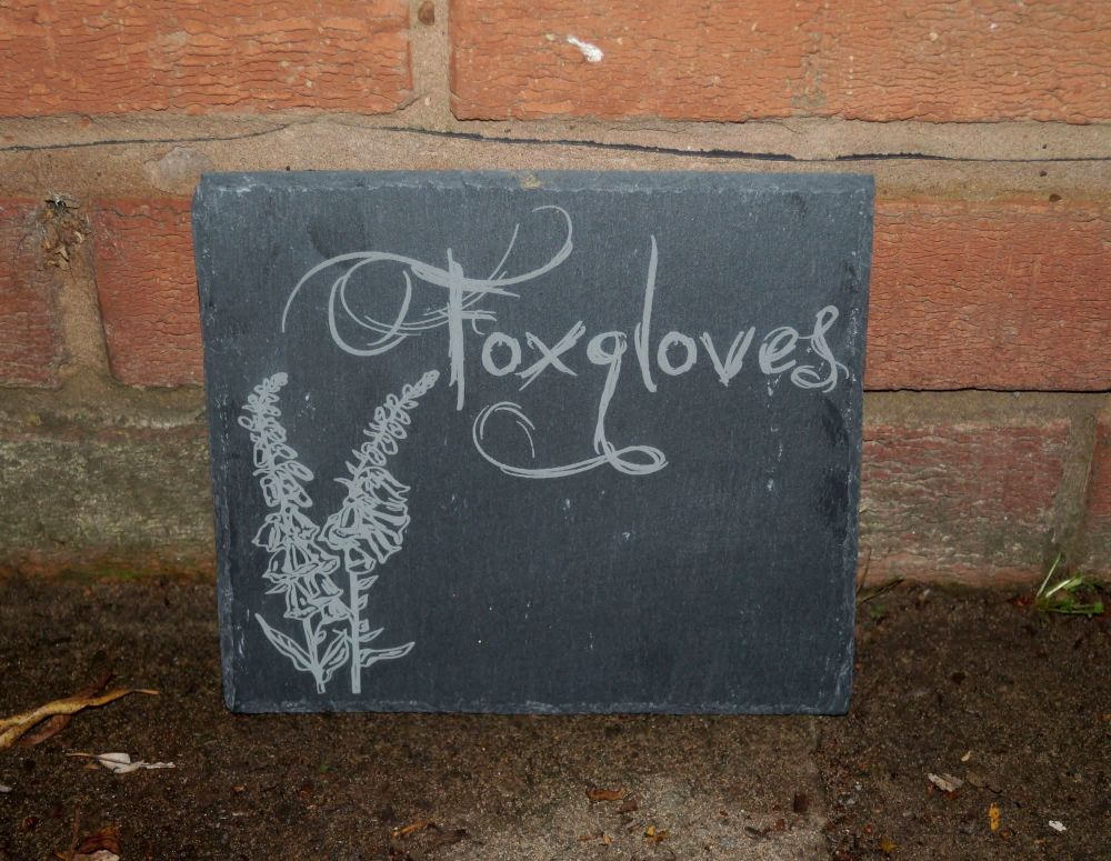 Personalised Willow Tree Slate House Sign