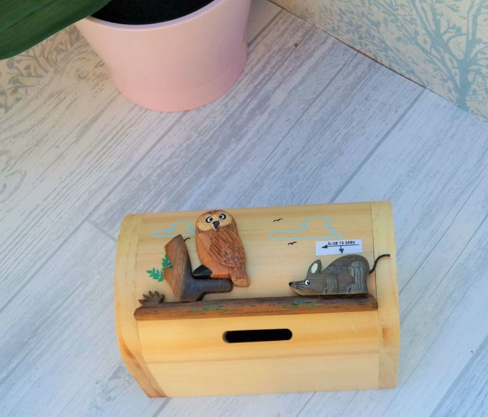 Owl and Mouse moneybox