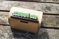 Green train money box