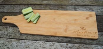 Personalised Couples chopping board