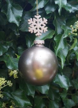 Pewter bauble