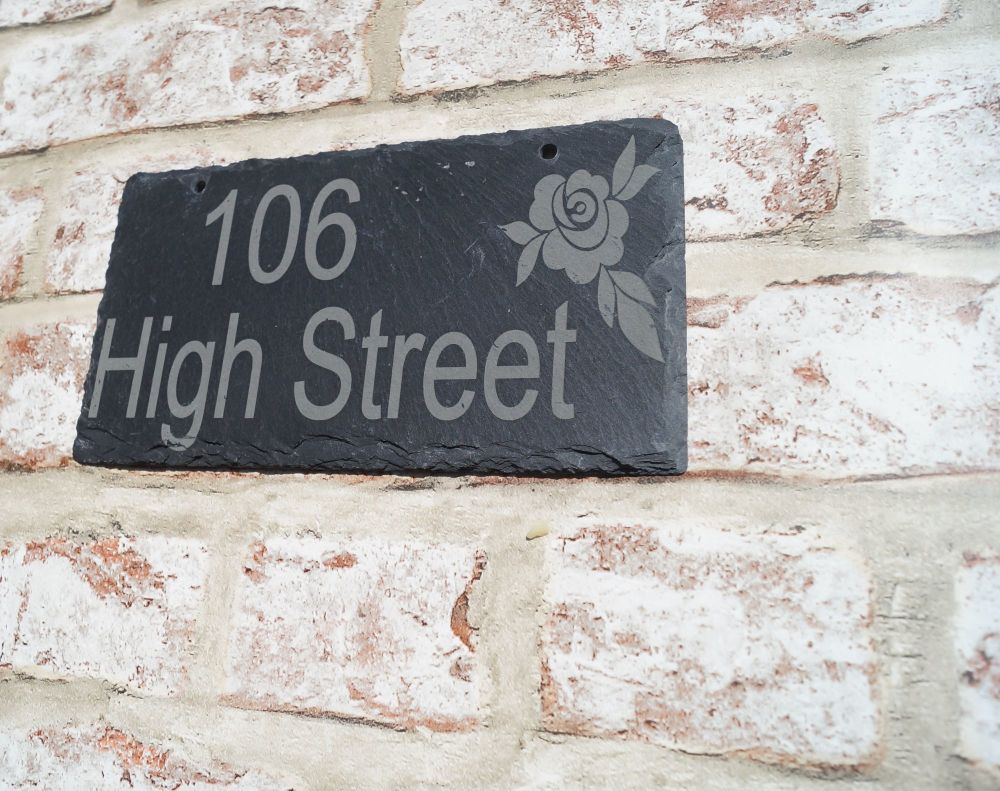 Personalised Bee Hive house sign