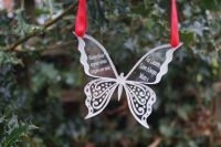 Butterfly memorial decoration