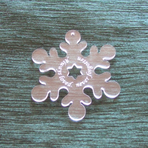 Acrylic Snowflake