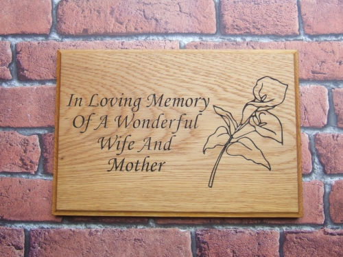 Oak Memorial Plaques