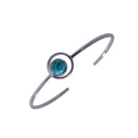 Turquoise Torque Bangle by JUPP