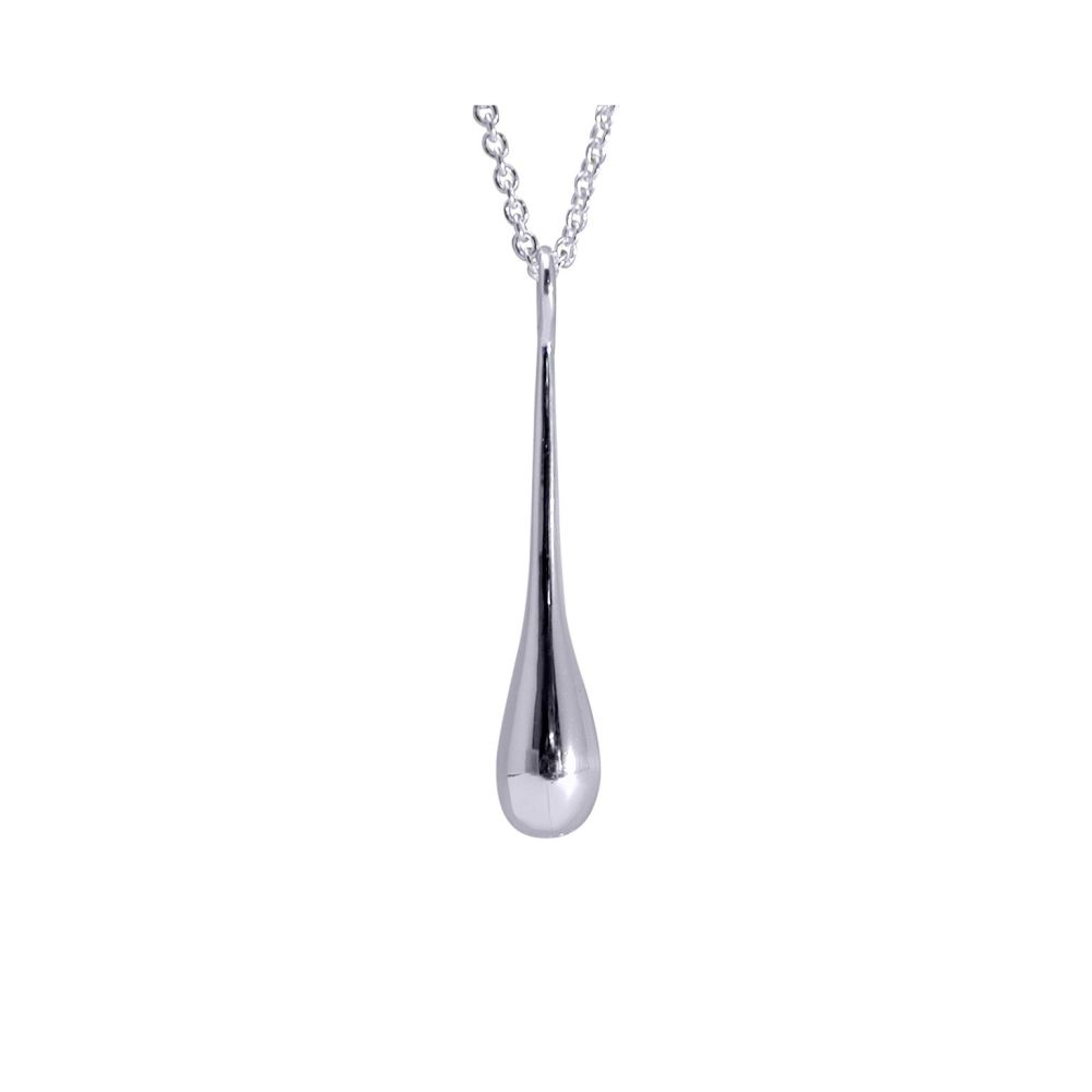 Silver Droplet Pendant by JUPP