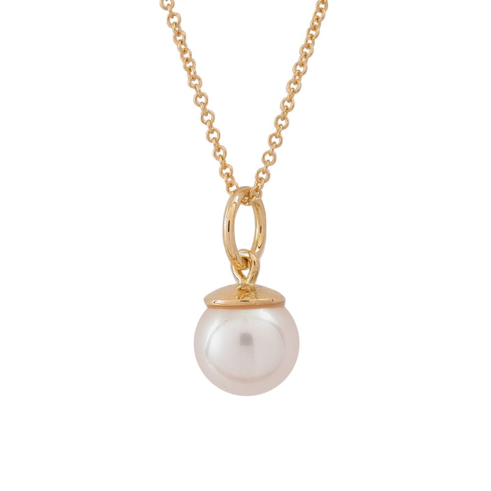 Pearl Pendant & Chain by JUPP