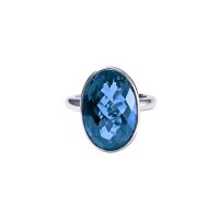 London Blue Topaz Ring by JUPP