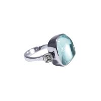 Aquamarine and Diamond Ring by JUPP