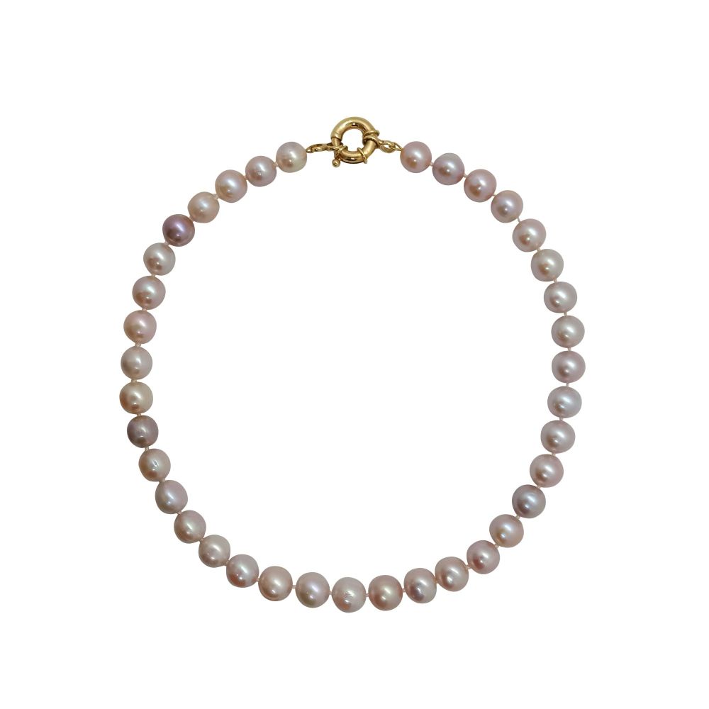 Pink Pearl Necklace by JUPP