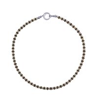 Copper Hematite & Pearl Necklace by Jupp