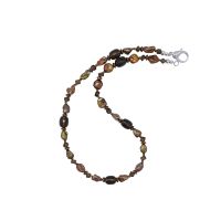 Chocolate Pearl & Smoky Quartz Necklace by Jupp