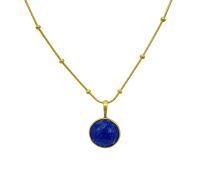 Lapis Lazuli Pendant and Chain