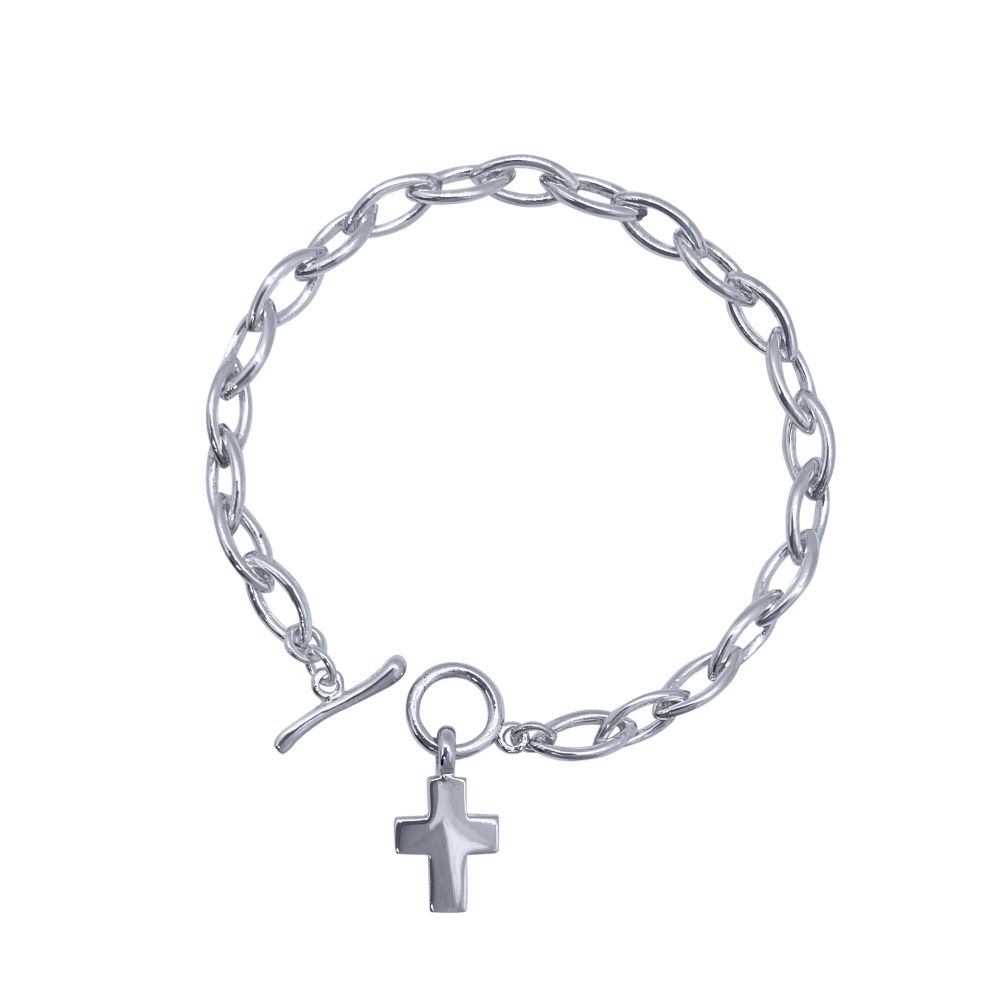 Cross Charm Bracelet