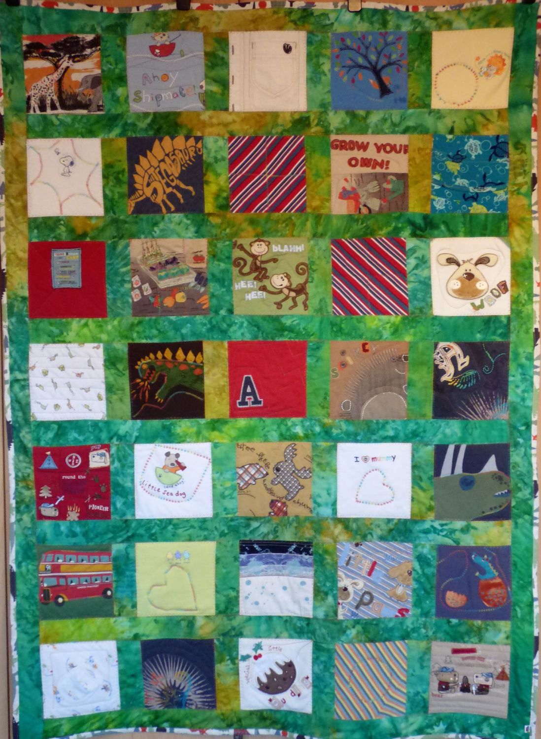 Memory Quilt Example 1