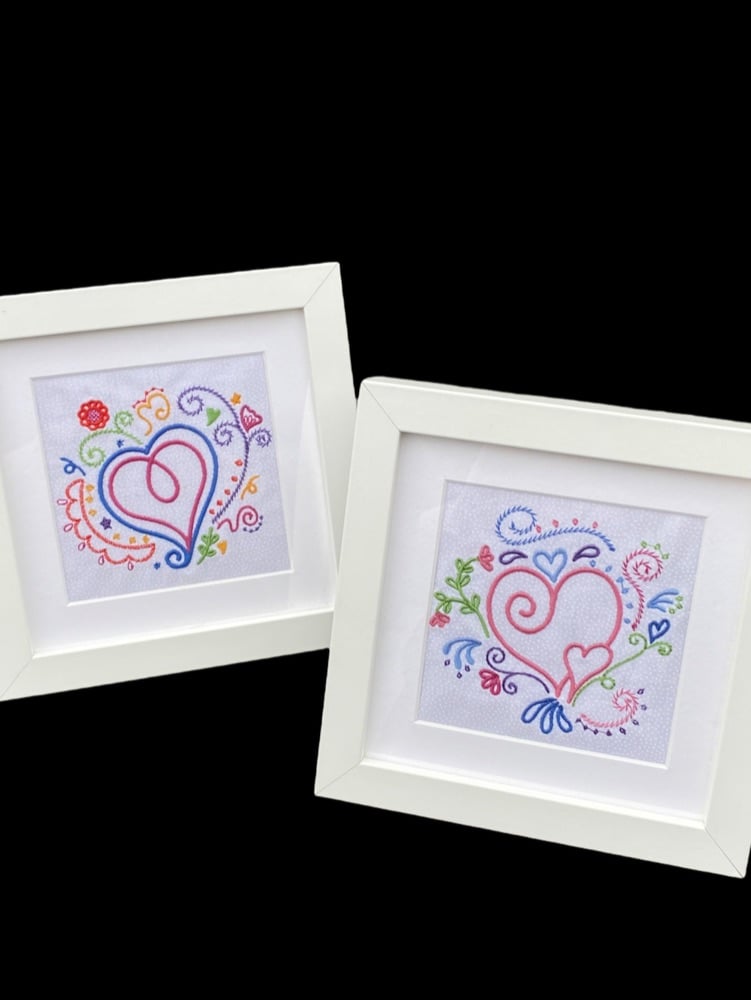 Framed Embroidered Pictures