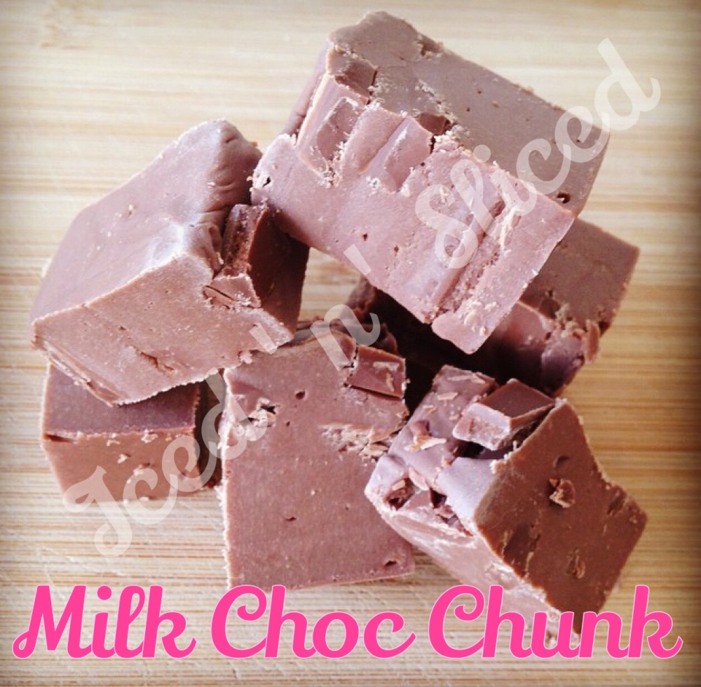 Milk Choc Chunk fudge pieces