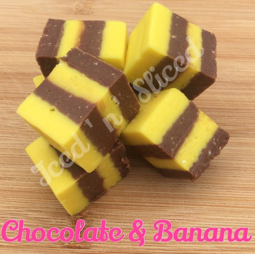 Chocolate & Banana Fudge Pieces