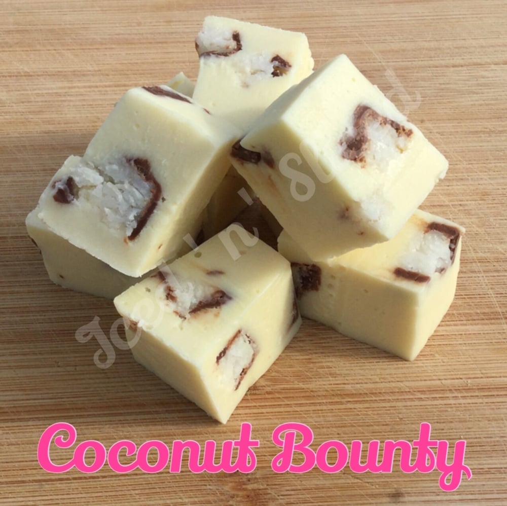 Coconut Bounty fudge pieces