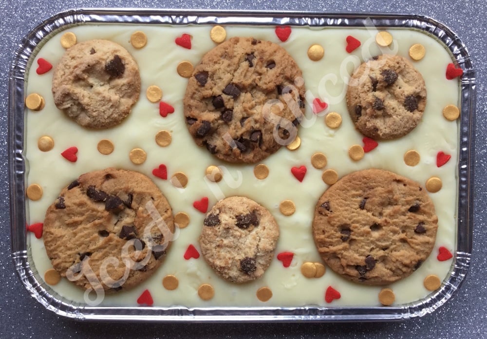 Cookie Lover fudge tray