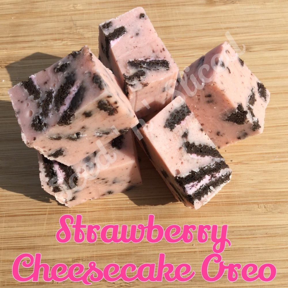 Strawberry Cheesecake Oreo fudge pieces