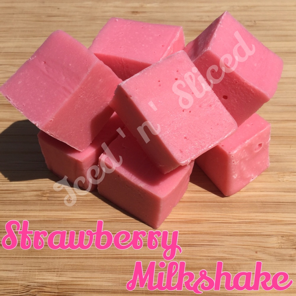 Strawberry Milkshake fudge pieces