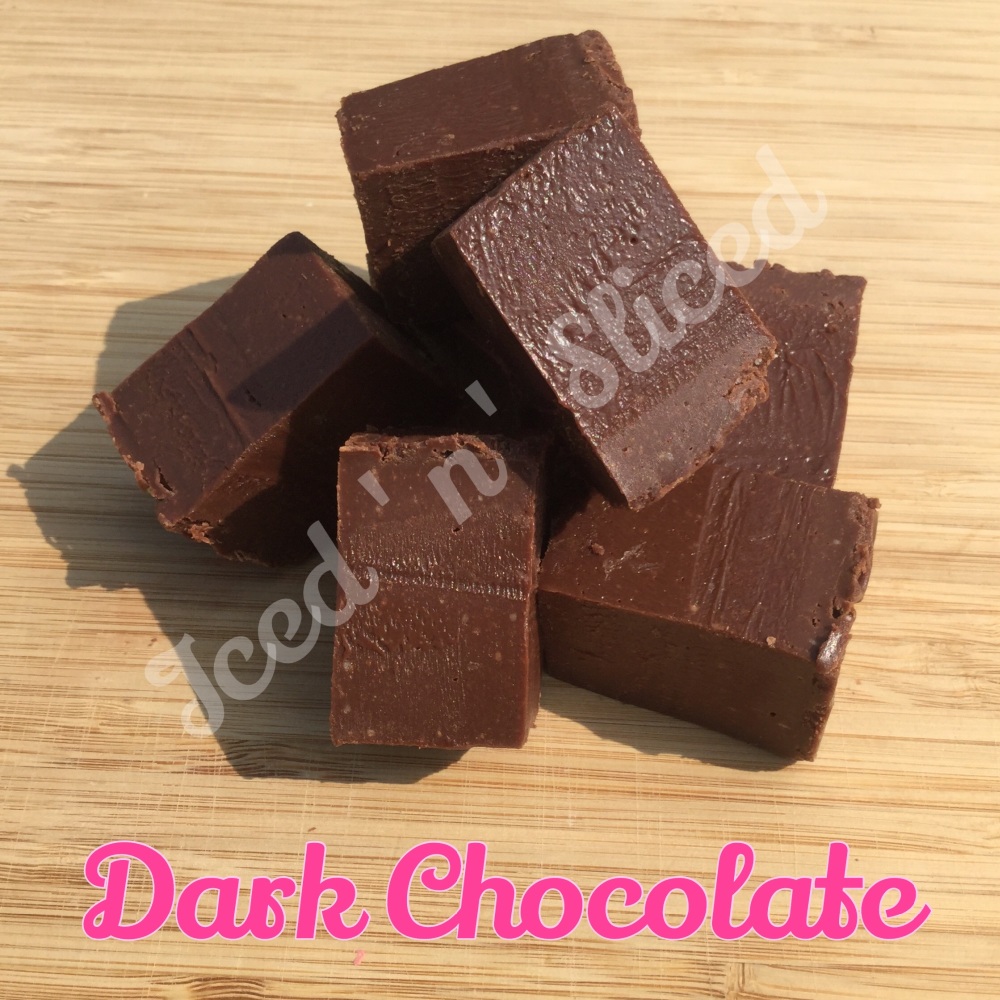 Dark Chocolate fudge pieces