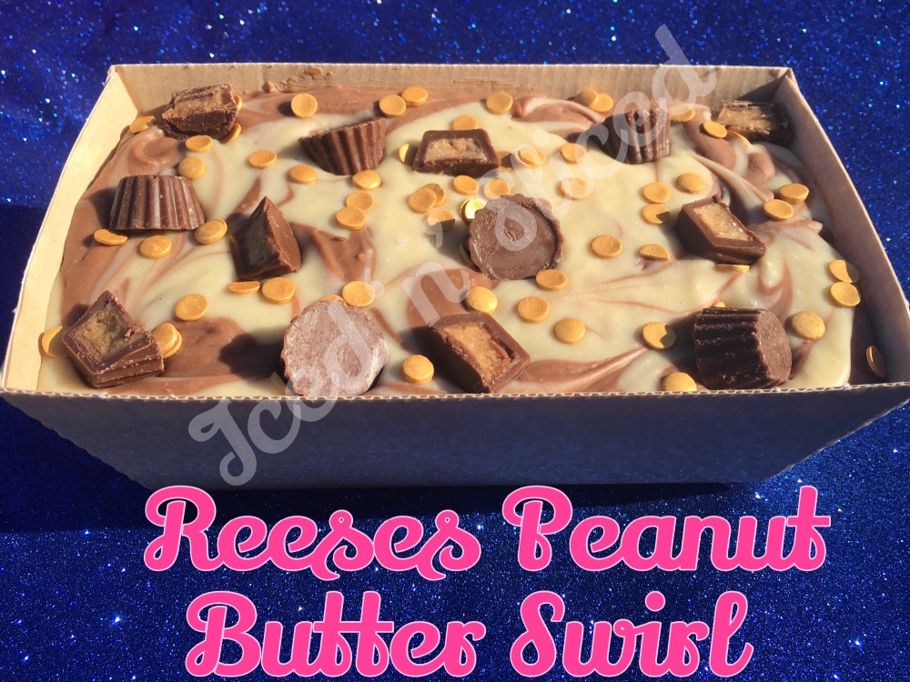 Reeses Peanut Butter Swirl giant fudge loaf