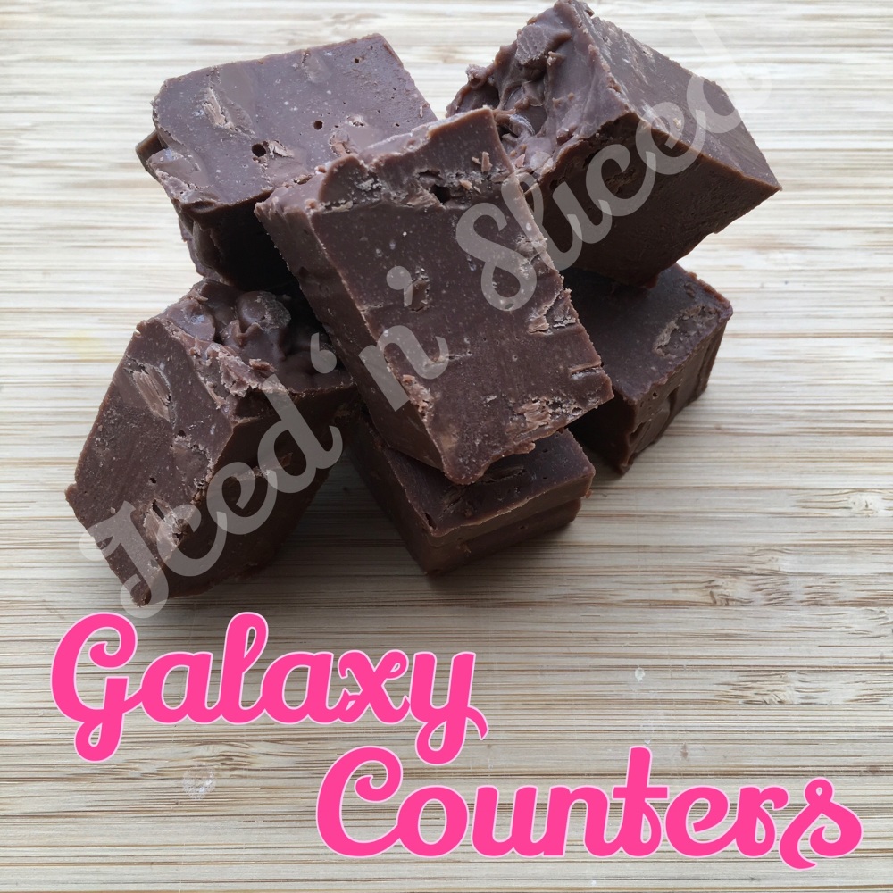Galaxy Counters fudge pieces