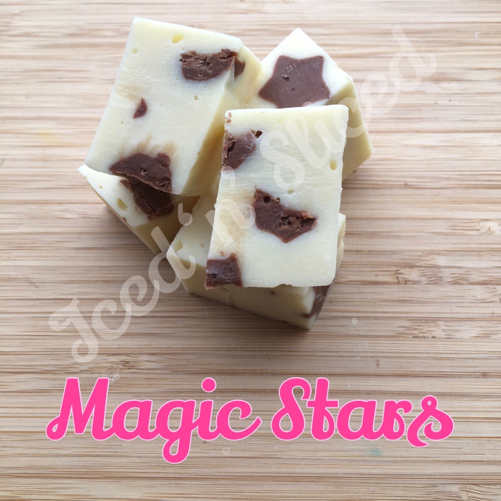 Magic Stars fudge pieces
