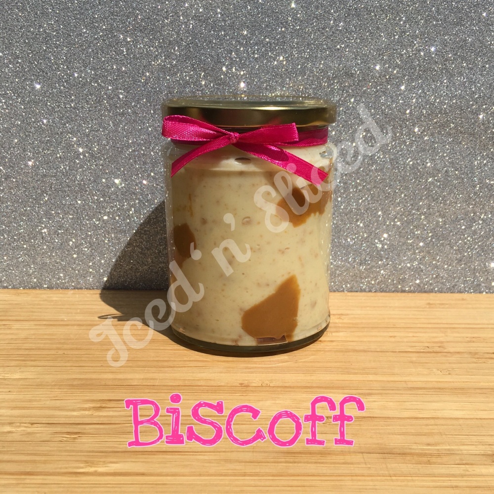 Biscoff little pot of fudge