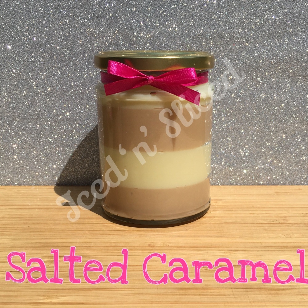 Salted Caramel little pot of fudge