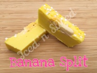 Banana Split mini fudge loaf