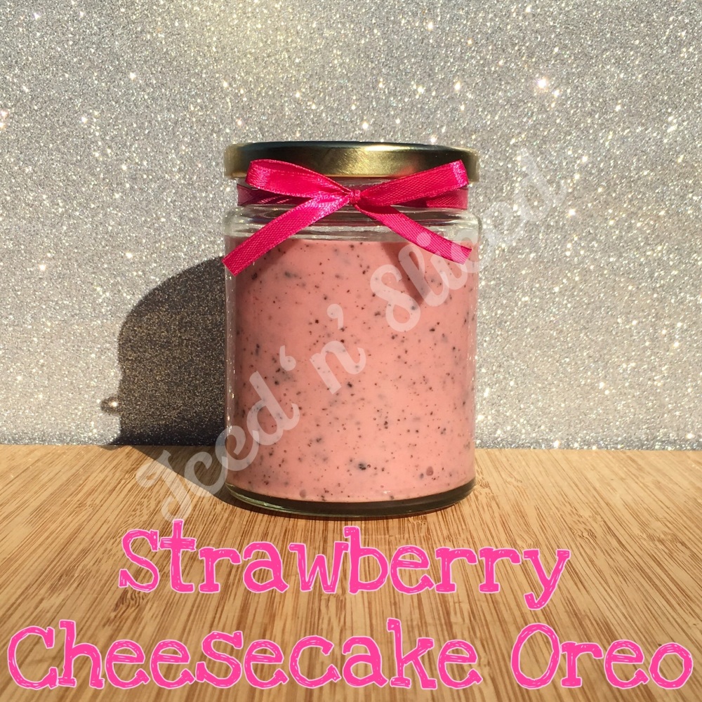 Strawberry Cheesecake Oreo little pot of fudge 