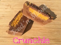 Crunchie mini fudge loaf