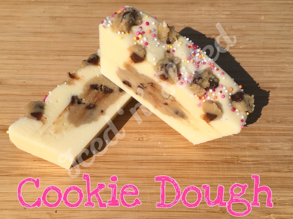 Cookie Dough mini fudge loaf