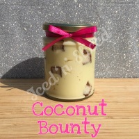 Coconut Bounty little pot of fudge