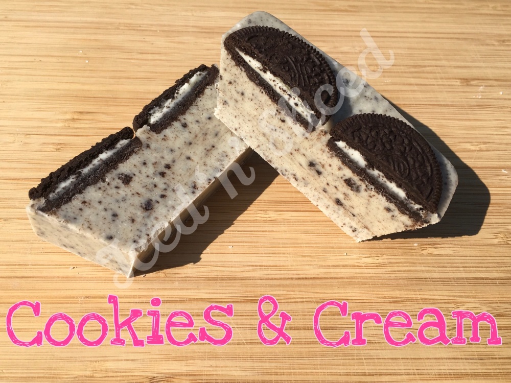 Cookies & Cream mini fudge loaf