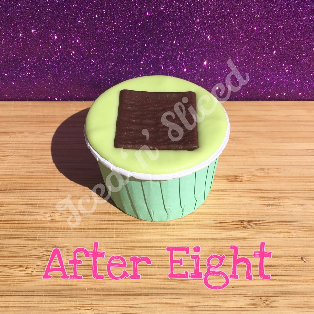 After Eight fudge cup