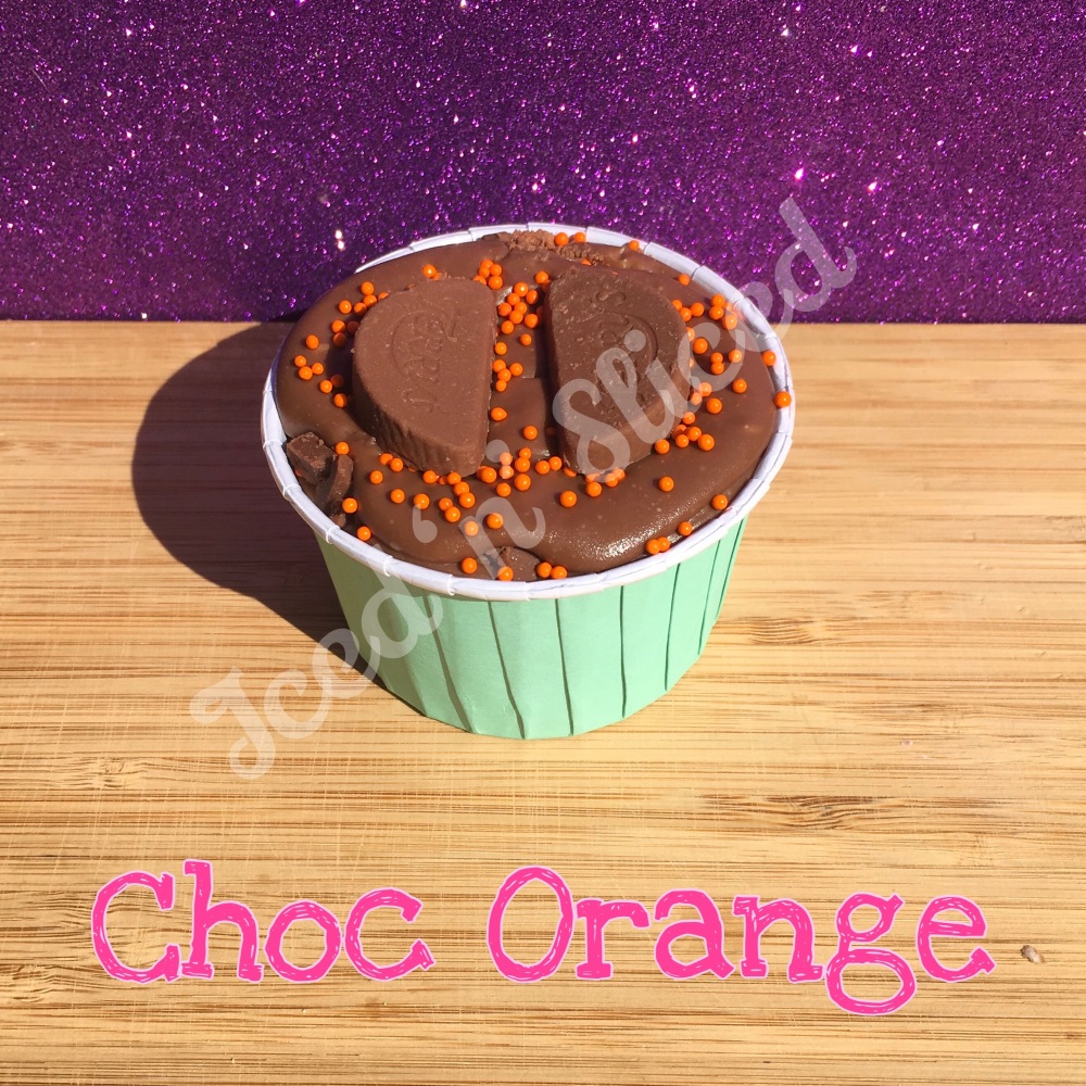 Chocolate Orange fudge cup