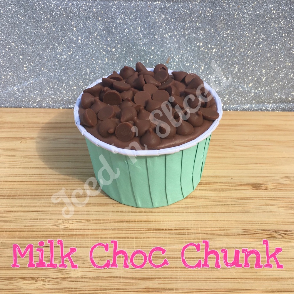 Milk Choc Chunk fudge cup