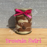Brownie Swirl little pot of fudge
